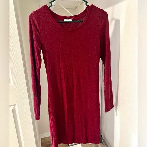 Heart & hips maroon dress size S - Picture 2 of 6